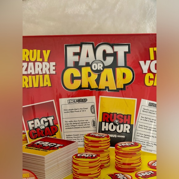 Fact or Crap Board Game (NIB) - Picture 5 of 6
